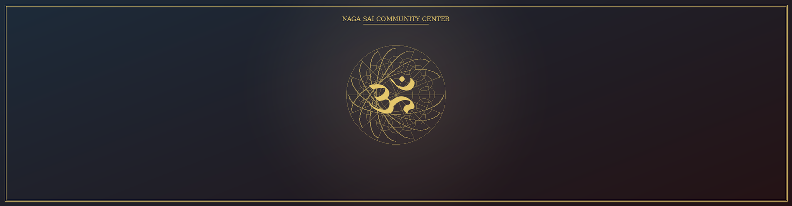 Naga Sai Community Center banner