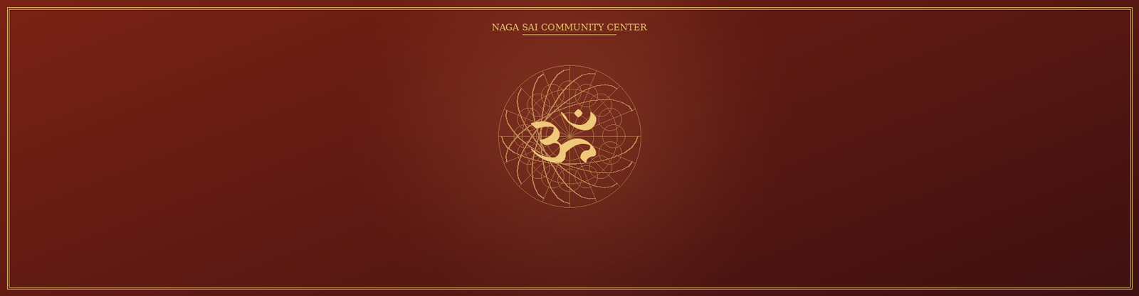 Naga Sai Community Center banner