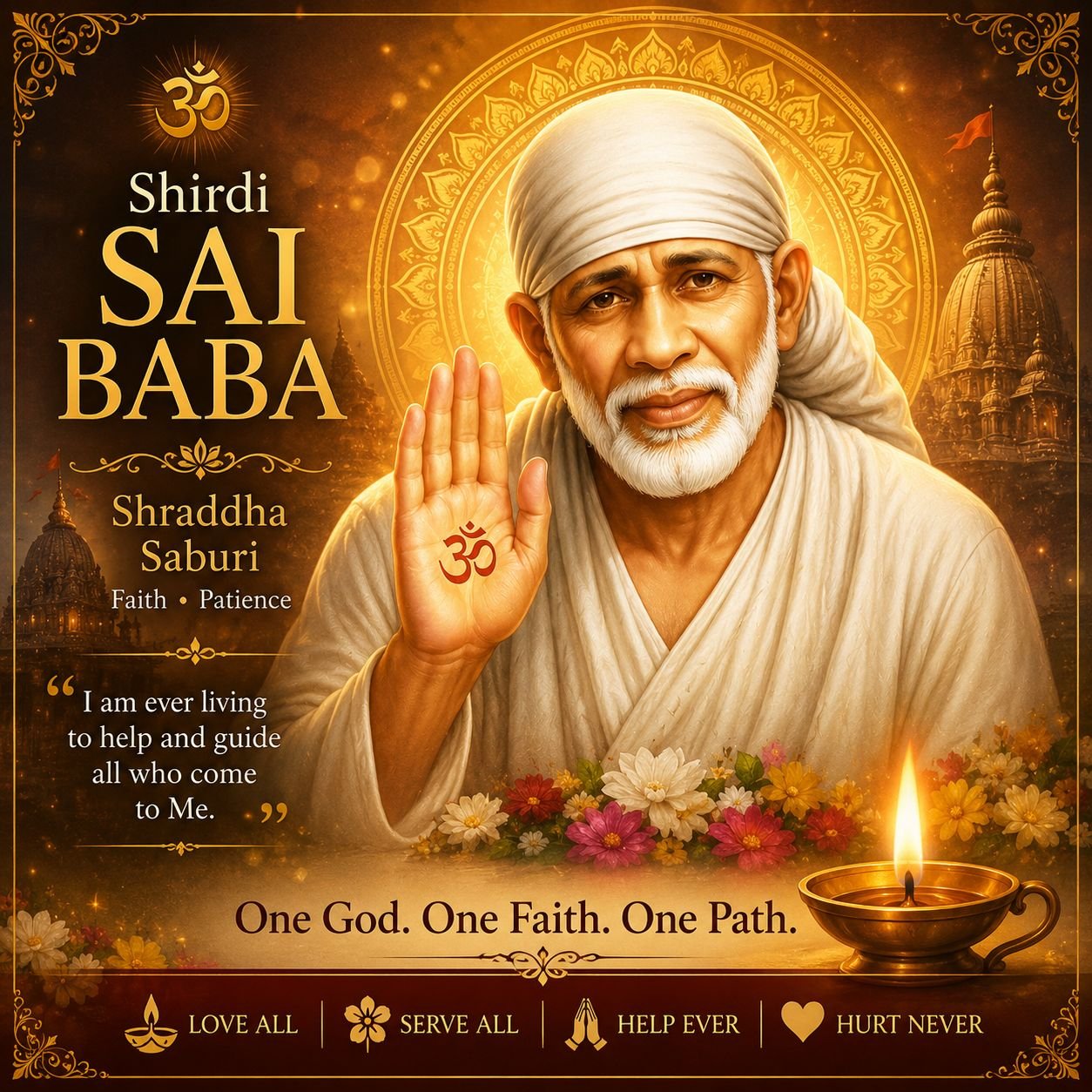 Shirdi Sai Baba โ Naga Sai Community Center