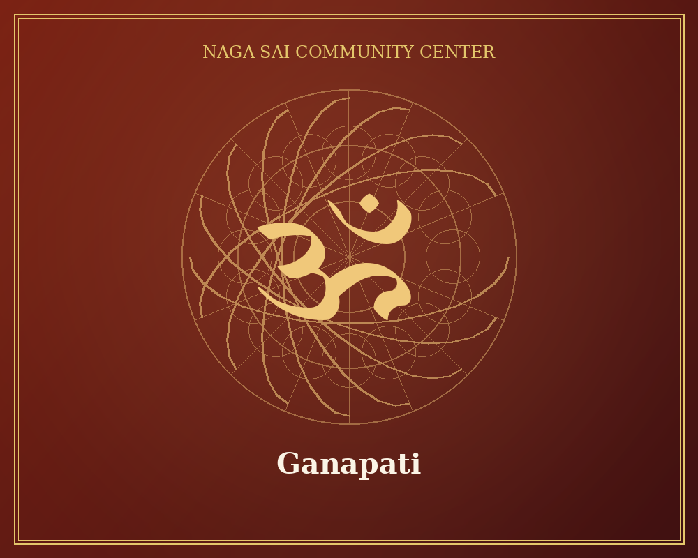 Ganapati โ Naga Sai Community Center